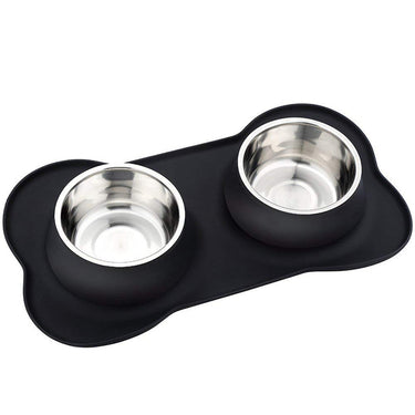 Dog Heaven™ Nonslip Mat and Bowl Set